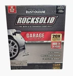 Rust-oleum Rocksolid Garage Floor Coating Kit, Mocha, 1 Car Extreme High Gloss New. Price: $144.99.