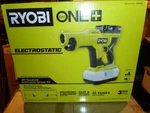 Ryobi One+ 18V Electrostatic Sprayer Kit PSP02K , With Battery/ Charger New. Price: $48.99.
