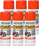 Rust-oleum 280142-6PK Farm & Implement 12 Ounce (pack Of 6), Kubota Orange New. Price: $60.63.