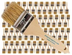 96 Pack - 2.5" Chip Brushes For Paints, Stains, Varnishes, Glues & Gesso New. Price: $49.99.