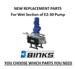 New Oem Binks Service Kit- Replacement Parts For Wet Section Of E2-30 Pump (hr). Price: $114.99.