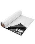 Vevor 6MIL Plastic Sheeting Roll X 100 Ft Heavy Duty Film Black & White New. Price: $72.90.