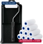 Bates- 4 Inch Foam Paint Roller Set, 12 Pcs, Small Kit Includes X New. Price: $17.99.