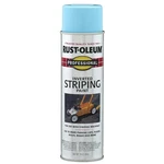 Blue, Rust-oleum Professional Inverted Striping Paint SPRAY-2526838, 18 Oz New. Price: $50.00.
