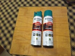 Rust-oleum Industrial 1634838V Safety Green Spray Paint Inverted Marking 2 Cans New. Price: $27.58.