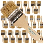 36 Pack - 2" Chip Brushes For Paints, Stains, Varnishes, Glues & Gesso New. Price: $17.99.