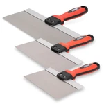 Walboard Wal-board Tools 3 Peice Stainless Drywall Taping Knife Set 8-12 Inch New. Price: $60.65.