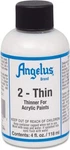Angelus 2 Acrylic Leather Paint Thinner 1 Oz - 4 New. Price: $13.95.