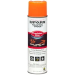 Rust-oleum 203036 Precision Line Marking Paint, Oz, Fluorescent Orange, New. Price: $7.65.