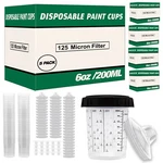 Disposable Paint Spray Cups System (125 Mic) - Value Pack New. Price: $239.88.