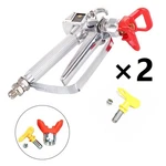 2PCS Airless Paint Spray Gun 517 Tip Swivel Joint High Pressure 3600 Psi New. Price: $31.10.
