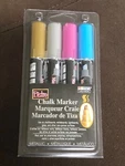 Bistro Chalk Marker Chisel Tip Set 4 Pc-metallics Gold Blue Silver Pink New. Price: $16.99.