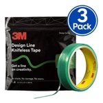 3M Design Line Knifeless Tape KTS-DL1 Green 3.5MM X 50M Rolls Brand. Price: $132.92.