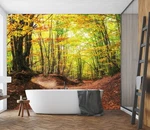 3D Green Forest G15143 Wallpaper Murals Removable Self-adhesive Honey Brand. Price: $175.19.