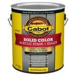 Cabot 140.0001844.007 Solid Staindriftwood Graylow LUSTRE,1GAL 2NTD8 New. Price: $50.44.