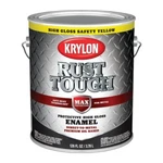(1)-KRYLON Tough Gloss Anti-rust, Control Enamel Safety Color Yellow New. Price: $82.89.