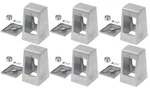 6-PACK Brushed Aluminum Double Faced Pedestal Outlet Box R58-1020 New. Price: $224.99.