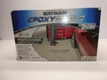 Rust-oleum Gal Silver Gray, Epoxy Flooring W/decorative Color Chips 203373 New. Price: $139.99.