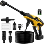 Cordless Pressure Washer For Dewalt 18/20V Battery, 800 Psi Portable Handheld... New. Price: $100.86.