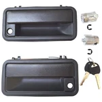 Metal Exterior Door Handles W/lock Cylinders & Keys For Chevy Tahoe Suburban C/k New. Price: $38.89.