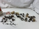 Vintage Binks Devilbiss Spray Gun Parts Lot Fluid Nozzles Air Caps Rings Used. Price: $31.20.