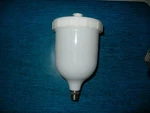 600CC Plastic Gravity Feed Cup Itw Devilbiss / 190252 New. Price: $35.00.