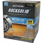 Rust-oleum 299741 Rocksolid Metallic Floor Coating Amaretto 70OZ Kit New. Price: $244.53.