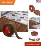 Versatile 4FT Self-adhesive Floor Transition Strip For Clean Gaps Cherry New. Price: $22.99.