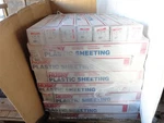 250716 New Box; Husky CF0412C-PALLET LOT-56 Clear Sheeting 12' 100' 4MIL. Price: $1049.41.
