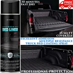 Black Truck Bed Liner Trailer Coating Spray Protection Automotive Paint Sealant New. Price: $32.69.