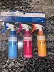Yoobi Spray Sidewalk Paint Washable 3 Pack Blue Pink Orange Creativity Art New. Price: $25.00.