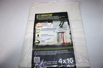 Trimaco Eliminator Butyl Drop Cloth, 4-FEET X 15-FEET Paint Stains Floor Stairs New. Price: $27.99.
