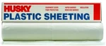 Husky Plastic Sheeting Roll Multi Purpose 100 Ft. X 20 Opaque Clear 3-MIL New. Price: $62.93.