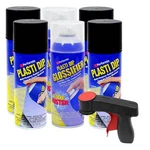 Plasti Dip & Rim Kit: 4 Cans Black, 2 Glossifier New. Price: $65.79.