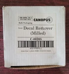 Canopus 4" Decal Remover Milled C-00205 New. Price: $24.99.