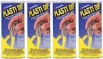 (4) Ea Plasti Dip 11602-6 14.5 Oz Yellow Hd Liquid Rubber Tool Handle Coating New. Price: $78.99.