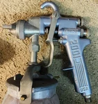 Binks 2001 Professional Paint Spray Gun W/66SF Nozzle Cup Used. Price: $124.99.