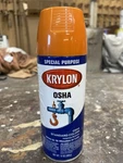 Krylon 2410 Safety Orange Spray Paint, Osha, 12 Oz., Special Purpose New. Price: $9.99.