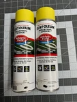2-PACK Lot Rust-oleum 206045 Athletic Field Striping Spray Paint 17 Oz Yellow New. Price: $25.12.