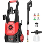 Electric Pressure Washer Power With Foam Cannon & 4 Quick Connect Nozzles New. Price: $149.20.