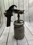 Binks Model 18 Paint Gun Black Handle W/jug Used. Price: $43.11.