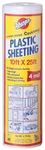 Warp Brothers SP-4CH10-C Mil Carry Home Coverall Clear Plastic Sheeting, 10... New. Price: $30.46.