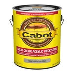 Cabot 140.0001844.007 Solid Color Decking Stain, Driftwood Gray New. Price: $94.06.