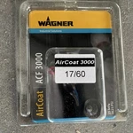 Wagner Acf 3000 17/60 Spray Tip 379617, 3625 Psi Operating Pressure New. Price: $35.00.
