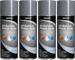 4 Cans Nadamoo All Primer Spray One-part Epoxy Matte Gray Multi-surface New. Price: $68.99.