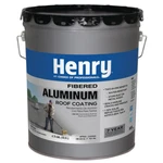 4.75 Gal Premium Fibered Aluminum Reflective Roof Coating Water Resistance Henry New. Price: $141.25.