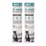 Layers 2 Pack Large Lint Refill, Suitable For Most Rollers, Mega... New. Price: $26.37.