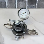 Binks HAR-511-B Air Pressure Regulator With Valves And Indicator Gauge New. Price: $149.99.