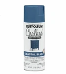 Rust-oleum 302598 Series Chalked Ultra Matte Spray Paint, 12OZ, Coastal Blue New. Price: $39.99.