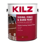 Kilz Red Oil/water-based Latex Siding Fence & Barn Paint Outdoor 1 Gal. (4-PACK) New. Price: $104.79.